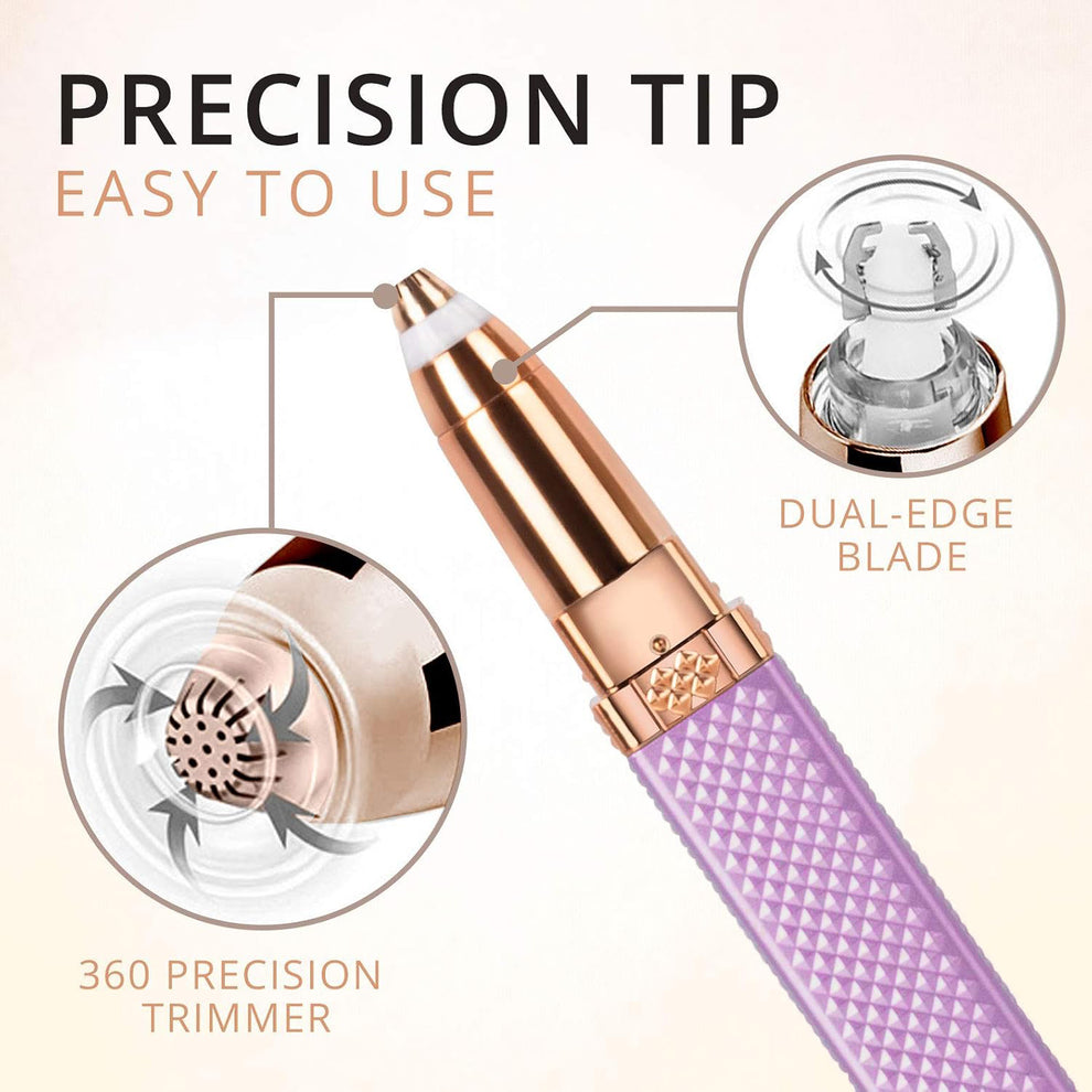 Flawless Eyebrow Remover and Pain less Hair Remover epilator for women Fully Waterproof Trimmer 70 min Runtime